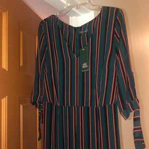 🍍Wild fable striped long romper